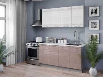 Шкаф кухонный 300 Анастасия ЛД 010.001.000 Белый