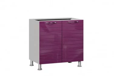 Тумба кухонная 800 Анастасия ЛД 024.062.000 Ежевика