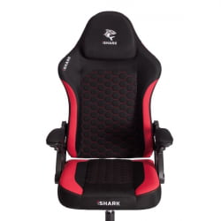 Кресло iShark ткань, черный / красный