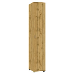 Шкаф распашный Алиса(Х1)2230х400х540ручкаскоба96мм(ДВ) / Алиса(H1)2230х400х540ручкаскоба96мм(ДВ)