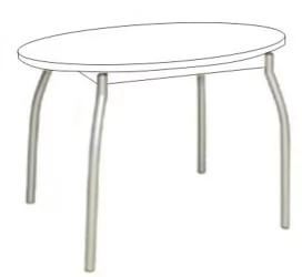 Обеденный стол Z 300 (металлик)