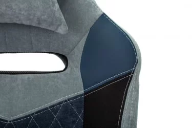 Кресло игровое Бюрократ VIKING 6 KNIGHT BL FABRIC Синий