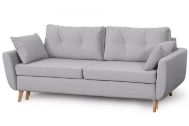 Диван-кровать Калгари-2 Стандарт Мора серый/Джейми серый