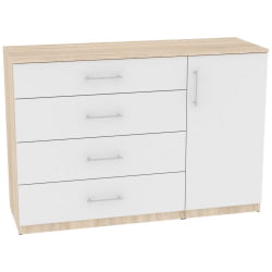 Комод Калисто(K45)923х1352х468ручкарейлинг160мм(ДСС-Белый)