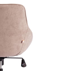 Кресло офисное DUBLIN велюр Clermon, бежевый, 40
