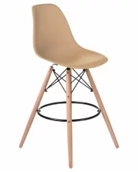 Стул барный ДОБРИН ДСВ БАР Бежевый ГР-03 / DOBRIN DSW BAR GR-03