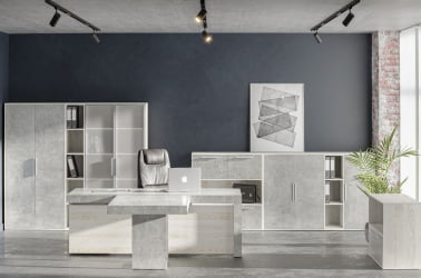 Современная тумба B-TONE BTN36130231 Сосна Бетон светлый