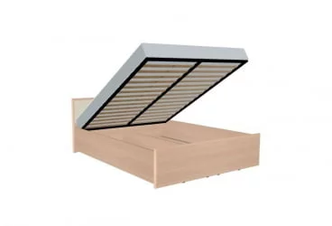 Основание с подъемным механизмом (1600) АМЕЛИ 2.2 Дуб отбеленный (спальня)