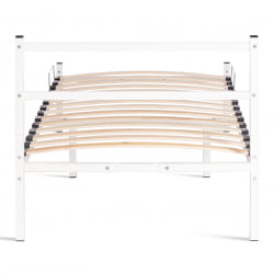 Односпальная кровать Marco металл, 90х200см, белый