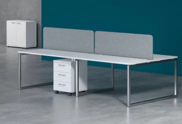 Стол письменный левый XTEN-Q XQCT 169 L Белый Антрацит