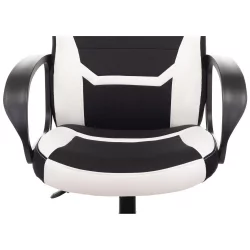 Кресло компьютерное BRABIX Alpha GM-018 Черное/белое