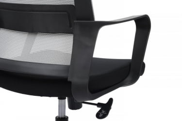 Кресло Минт РCХ М1029МБЕ Серый/Черный / Mint RCH M1029MBE