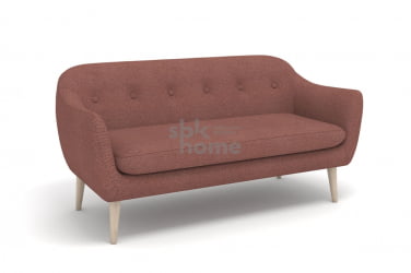 Диван тканевый Реймс ткань Saga Mango (800*1700*840) Коралловый, T1838591/60811/5