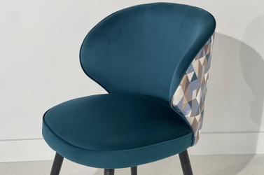 Стул Остин (зеленый (велюр)/черный)