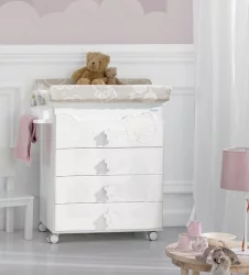 Детский комод Micuna Dolce Luce пеленальный B-1673 white