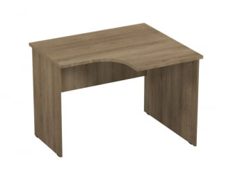 Стол компьютерный угловой Р.РС-10 (правый) Ясень темный