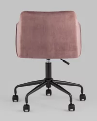 Стул офисный Jamal велюр Розовый