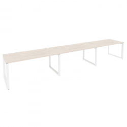 Рабочая станция на О-образном м/к ONIX O.MO-RS-3.4.8 Денвер Светлый/Белый