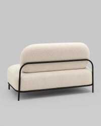 Диван Стоун new ткань букле молочный