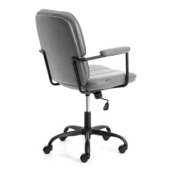 Кресло ALPHA иск. замша, Grey (Cерый)