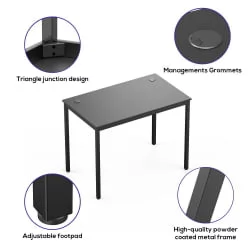 Cтолик для ноутбука Eureka ERK-CD-039B-V1 Black