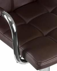 Стул барный DOBRIN KRUGER ARM Коричневый