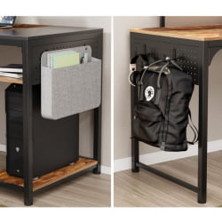 Геймерский стол EUREKA ZX-SS140B-RBB с шириной 140 см Brown