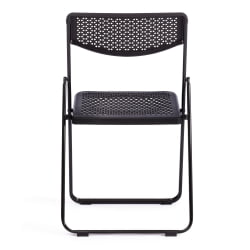 Металлический стул FOLDER (mod. 3016) каркас: металл, сиденье/спинка: пластик, 48,5 х 48 х 82,5 см, black (черный)