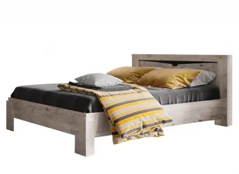 Полутороспальная кровать Соренто 04 Дуб бонифаций