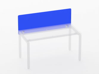 Экран (пластик) Deka 8.14.14 Синий-1883 (без крепления)