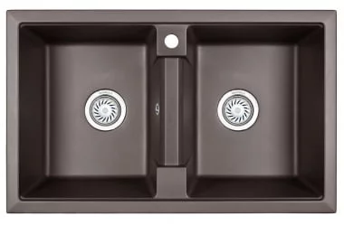 Кухонная мойка ГРАНУЛА 8101 Графит / GRANULA