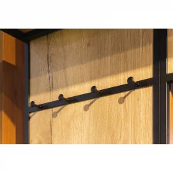 Панель для прихожей с вешалкой Loft (В) Дуб Натур