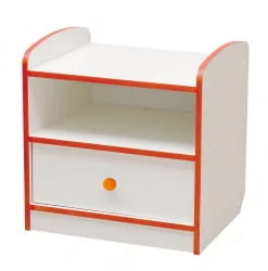 Тумбочка для детской прикроватная Юниор-10 Белый