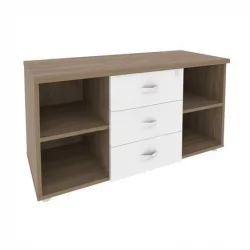 Тумба сервисная с ящиками ONIX O.TS-11 Дуб Аризона/Белый