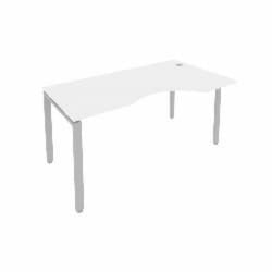 Стол письменный METAL SYSTEM Б.СА-1 Пр Белый/Серый
