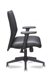 Офисное кресло Майк | Крестовина: пластик паук | Подлокотники: 709 | Низкая спинка: Б / B