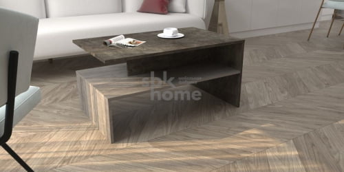 Стол журнальный №1, Честер (900*550*450) Риббек серый, 60504 