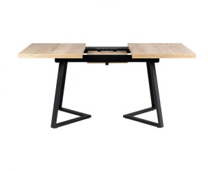 Стол Роналдо раздвиж. 140-180 Галифакс Натур/Бабочка