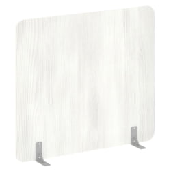 Перегородки на металлических опорах на фетровых подпятниках R-line DP.F-160-140 Снежная Патина