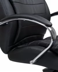 Офисное кресло для руководителей DOBRIN LYNDON Черный