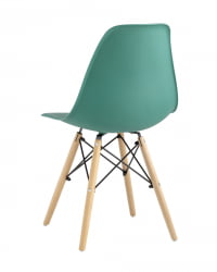 Стул Еамес Стйле ДСВ серо-зеленый (разборный каркас) / Eames Style DSW