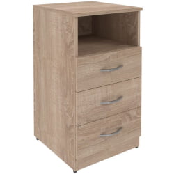 Тумба офисная Simple SC-3D.1A Дуб сонома светлый