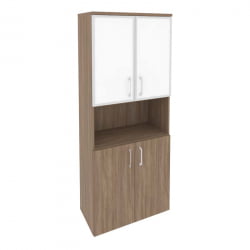 Шкаф высокий широкий ONIX O.ST-1.4R white Дуб Аризона