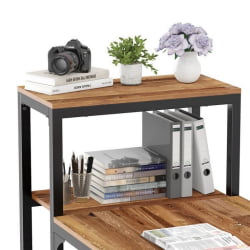 Геймерский стол EUREKA ZX-SH140A-RW с шириной 140 см Reclaimed Wood