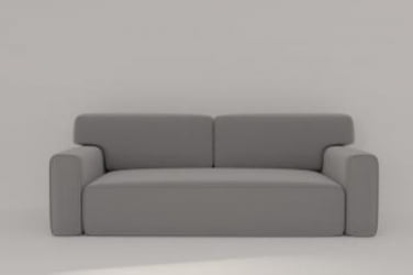 Диван прямой Сандвик (Berhouse) Цвет фасада: Азур велюр; Тип: Прямой; Материал фасада: Металл/Велюр