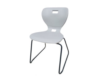 Стул универсального назначения АУРА Л (рост 6) Серый/Каркас серый / AURA L