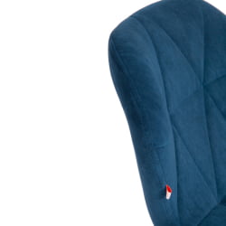 Кресло СЕЛФИ флок , синий, 32 / SELFI