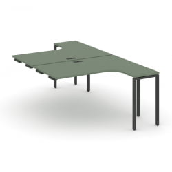 Рабочая станция-приставка к опорным тумбам CONCEPT CN.DSAPR-002 Кобо Черный