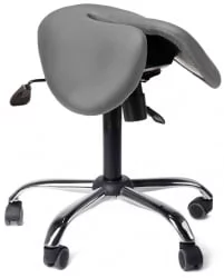 Раздвоенное кресло-седло ЕЗДуо Серый / EZDuo