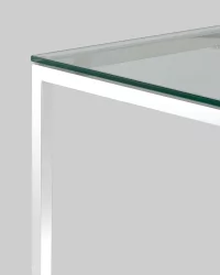 Стол квадратный ТАУН 40x40 Серебро
